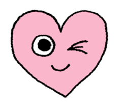 Lovely Heart Smiley sticker #12085728