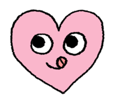 Lovely Heart Smiley sticker #12085732