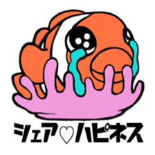 Anemonefish and saltWaterfish sticker #12085967