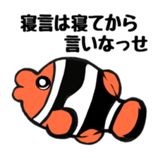 Anemonefish and saltWaterfish sticker #12085976