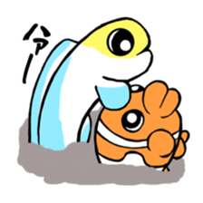 Anemonefish and saltWaterfish sticker #12085978