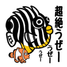 Anemonefish and saltWaterfish sticker #12085981