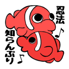 Anemonefish and saltWaterfish sticker #12085983