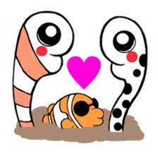 Anemonefish and saltWaterfish sticker #12085984
