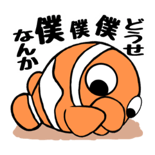 Anemonefish and saltWaterfish sticker #12085986