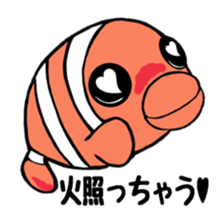 Anemonefish and saltWaterfish sticker #12085988