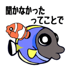 Anemonefish and saltWaterfish sticker #12085997