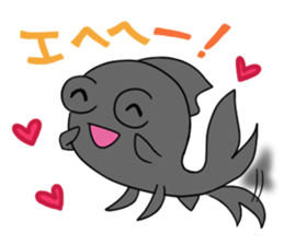 PRETTY GOLDFISH 2 sticker #12086196