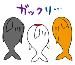 PRETTY GOLDFISH 2 sticker #12086210