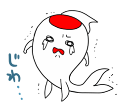 PRETTY GOLDFISH 2 sticker #12086213