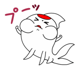 PRETTY GOLDFISH 2 sticker #12086215