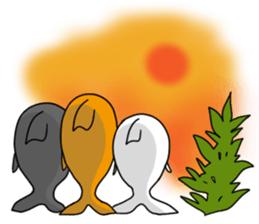 PRETTY GOLDFISH 2 sticker #12086217