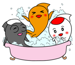 PRETTY GOLDFISH 2 sticker #12086226