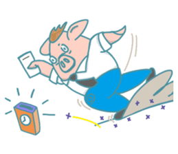 Lifehacker - Johnny the Hong Kong pig sticker #12086273