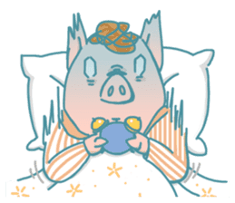 Lifehacker - Johnny the Hong Kong pig sticker #12086274