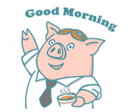 Lifehacker - Johnny the Hong Kong pig sticker #12086275