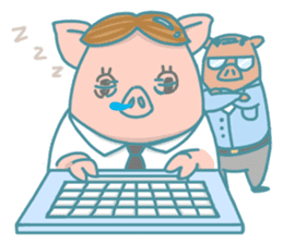 Lifehacker - Johnny the Hong Kong pig sticker #12086279