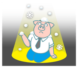 Lifehacker - Johnny the Hong Kong pig sticker #12086282