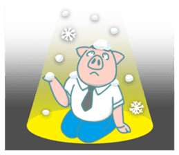 Lifehacker - Johnny the Hong Kong pig sticker #12086282