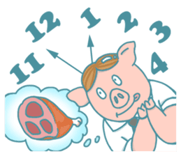 Lifehacker - Johnny the Hong Kong pig sticker #12086284
