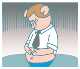 Lifehacker - Johnny the Hong Kong pig sticker #12086286