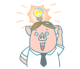 Lifehacker - Johnny the Hong Kong pig sticker #12086290