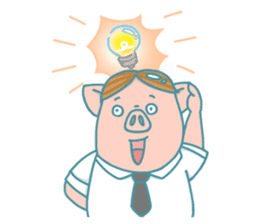 Lifehacker - Johnny the Hong Kong pig sticker #12086290