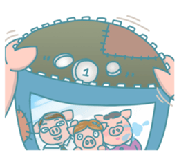 Lifehacker - Johnny the Hong Kong pig sticker #12086292