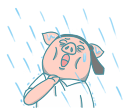 Lifehacker - Johnny the Hong Kong pig sticker #12086293