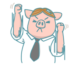 Lifehacker - Johnny the Hong Kong pig sticker #12086295