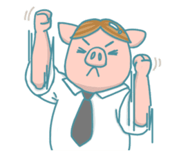 Lifehacker - Johnny the Hong Kong pig sticker #12086295