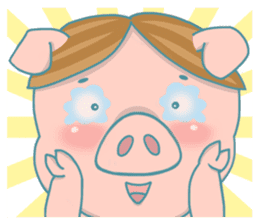 Lifehacker - Johnny the Hong Kong pig sticker #12086296