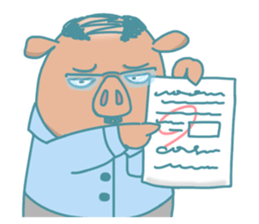 Lifehacker - Johnny the Hong Kong pig sticker #12086306