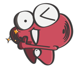 Red Frog-GELA sticker #12086324