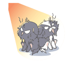 Nunu's family. sticker #12086691