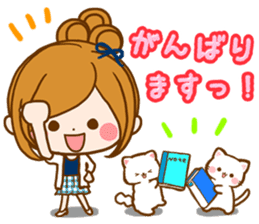 Leisurely a girlfriend 22 Work version sticker #12086856