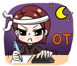 dekbunchee sticker #12087361