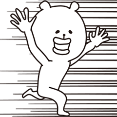 high speed big lips bear5