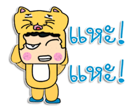 Hi! My name is Taro. ^_^ sticker #12088468