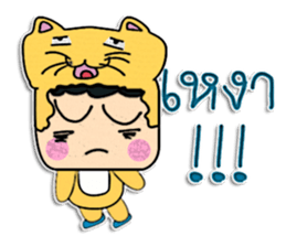 Hi! My name is Taro. ^_^ sticker #12088486