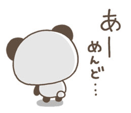 MUKi panda sticker #12088601
