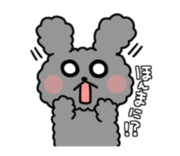 black poodle! sticker #12089019