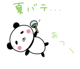 Summer panda daily sticker #12089087