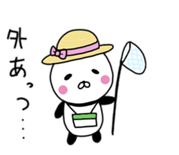 Summer panda daily sticker #12089091