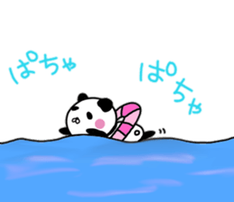 Summer panda daily sticker #12089103