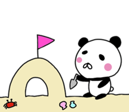 Summer panda daily sticker #12089113