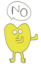 Happy every day of yellow man sticker #12089219