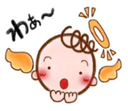 Sweet Lovely Angel. sticker #12089901