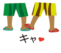 sleeveless clothes man sticker #12089980