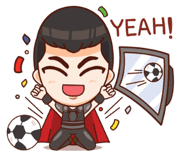 Mr.Life 2 : make a good living as a team sticker #12090830